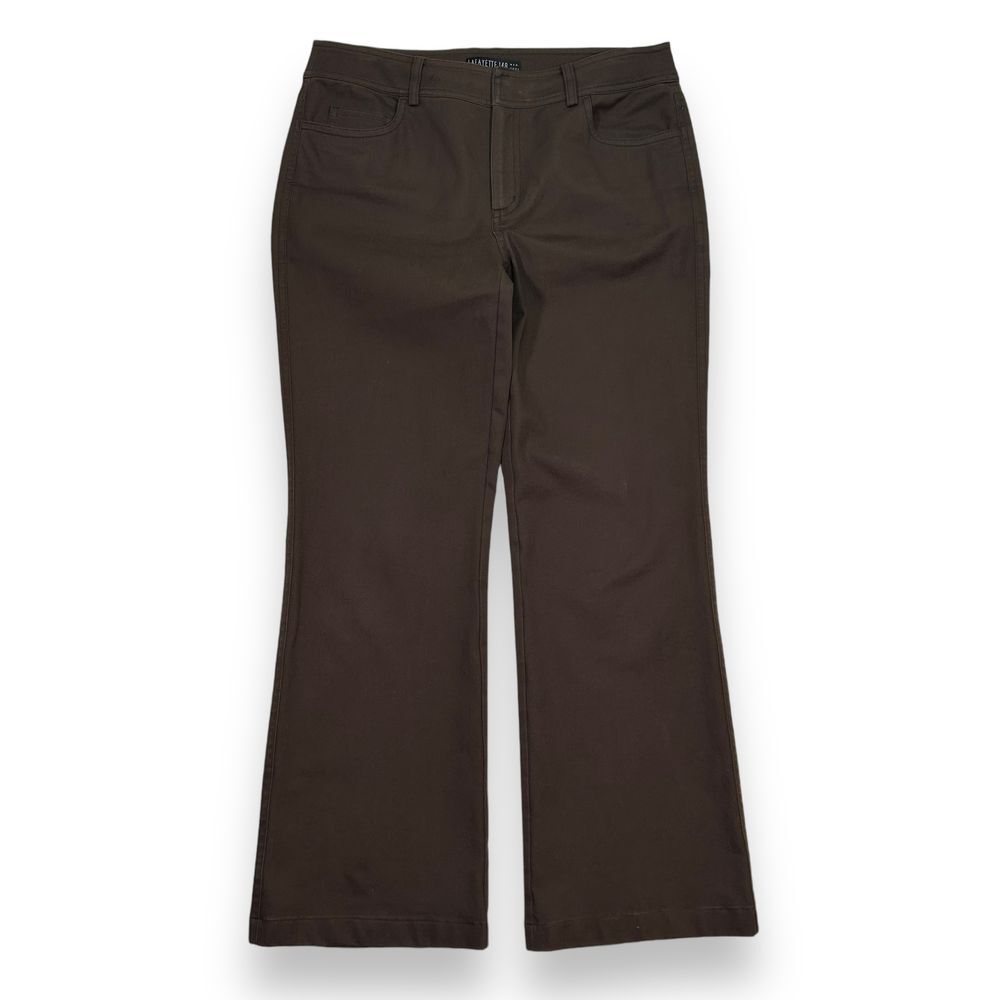 Lafayette 148 Classic Brown Bootcut Dress Pants Professional‎ Career Womens 6